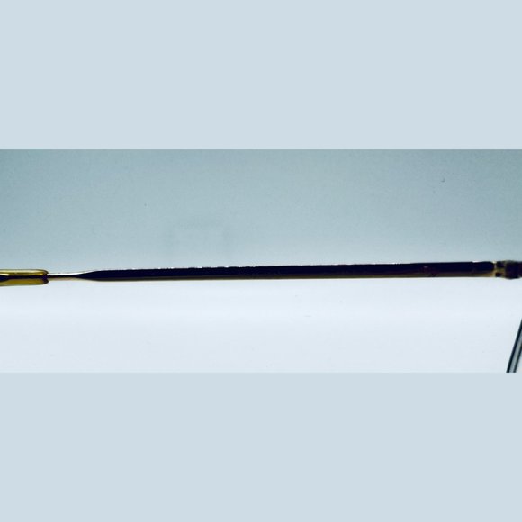 Vintage Logo Paris Gold Pilot Sunglasses Frames Only - Picture 8 of 8